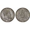 Image 1 : WÜRTTEMBERG: Wilhelm II, 1891-1918, AR 3 mark, Freudenstadt, 1914-F, AU