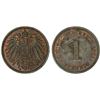 Image 1 : GERMANY: Kaiserreich, AE pfennig, Muldenhutten, 1891-E, AU