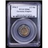 Image 2 : GERMANY: Kaiserreich, AR 1/2 mark, 1916-J, PCGS MS66