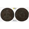 Image 1 : GREAT BRITAIN: AE halfpenny token, ND (1794), PCGS MS62 BN