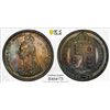 Image 1 : GREAT BRITAIN: Victoria, 1837-1901, AR shilling, 1887, PCGS MS62