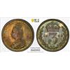 Image 1 : GREAT BRITAIN: Victoria, 1837-1901, AR 3 pence, 1889, PCGS MS65