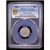 Image 2 : ITALY: TUSCANY: Vittorio Emanuele II, 1859-1860, AR 50 centesimi, 1860, PCGS UNC details