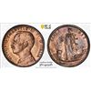Image 1 : ITALY: Vittorio Emanuele III, 1900-1946, AE centesimo, 1917-R, PCGS MS65 RB