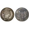 Image 1 : SPAIN: Isabel II, 1833-1868, AR 20 pesetas, Sevilla, 1858, Choice XF