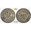 Image 1 : SWITZERLAND: GENEVA: Republic, BI 6 deniers, 1819, PCGS MS64
