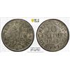 Image 1 : SWITZERLAND: GENEVA: Canton, BI 10 centimes, 1844, PCGS MS65