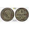 Image 1 : SWITZERLAND: ZÜRICH: Canton, BI 3 haller, ND (1827-41), PCGS MS65