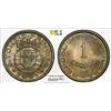 Image 1 : ST. THOMAS & PRINCE: Portuguese Colony, 1 escudo, 1951, PCGS MS64