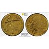 Image 1 : SOUTH AFRICA: brass medalet, 1900, PCGS UNC details