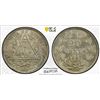 Image 1 : NICARAGUA: Republic, AR 20 centavos, 1887-H, PCGS MS63
