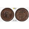 Image 1 : UNITED STATES: AE cent, 1856, PCGS AU details