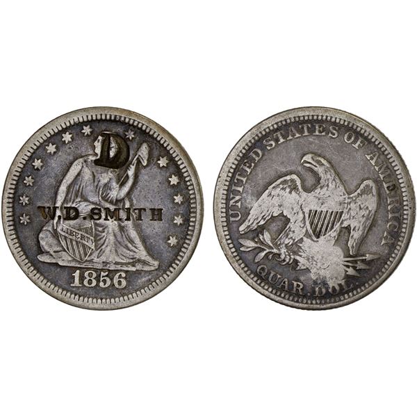 UNITED STATES: AR 25 cents, VF