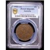 Image 2 : AUSTRALIA: George V, 1910-1936, AE penny, 1923, PCGS MS63 BN