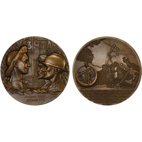 ALGERIA: AE medal (181.19g), 1945, Unc