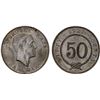 Image 1 : SARAWAK: Charles V. Brooke, 1917-1946, AR 50 cents, 1927-H, XF-AU