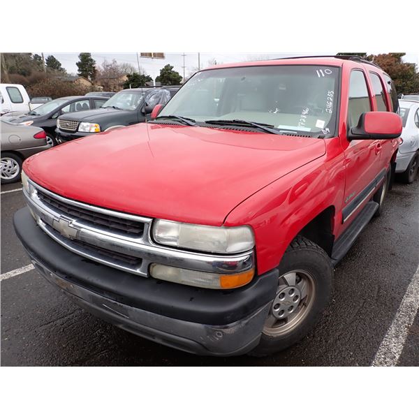 2001 Chevrolet Tahoe