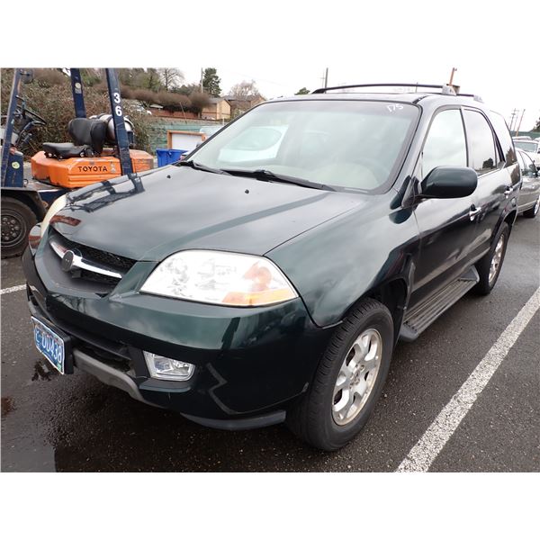 2001 Acura MDX