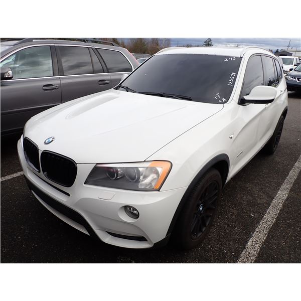 2011 BMW X3