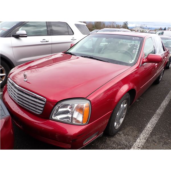 2001 Cadillac deVille