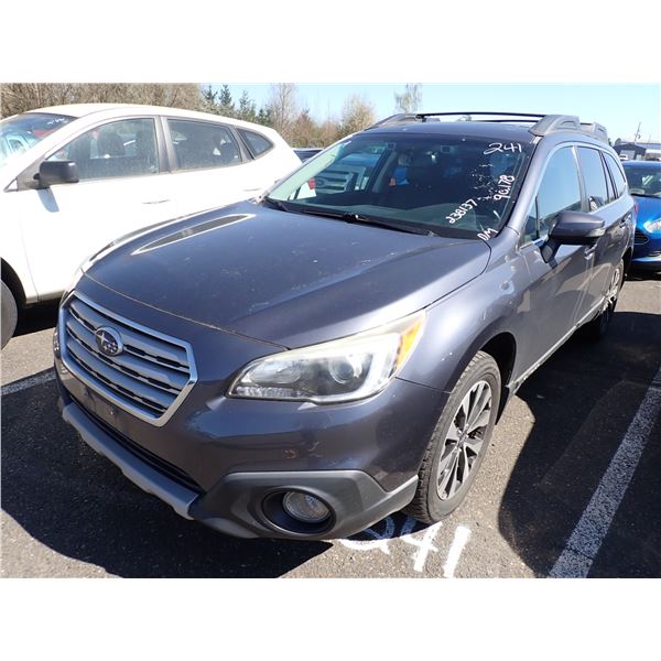 2016 Subaru Outback
