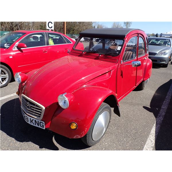 1968 Citroen 2CV