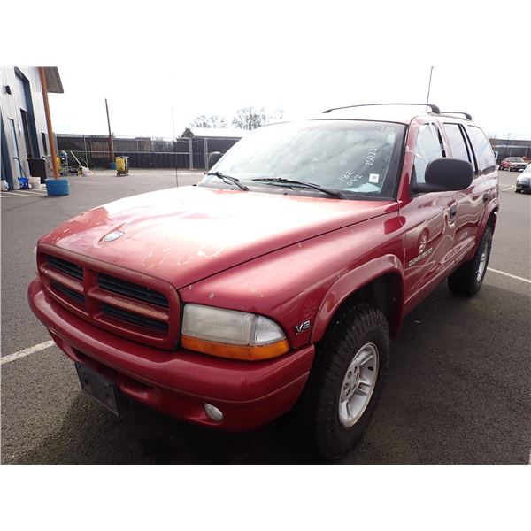 1998 Dodge Durango RUNS WITH MECHANICAL PROBLEMS