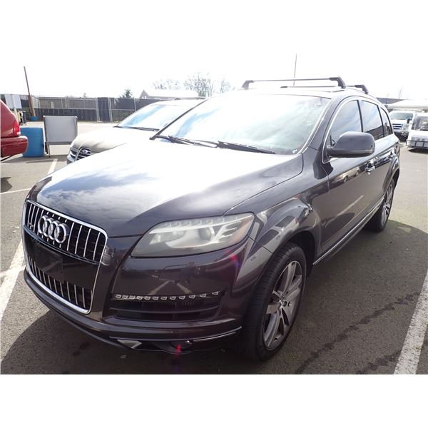 2012 Audi Q7 RUNS WITH MECHANICAL PROBLEMS