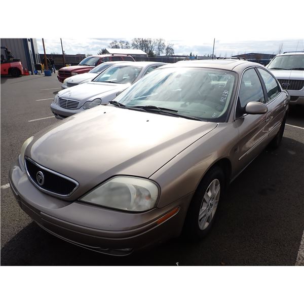 2003 Mercury Sable RUNS WITH MECHANICAL PROBLEMS