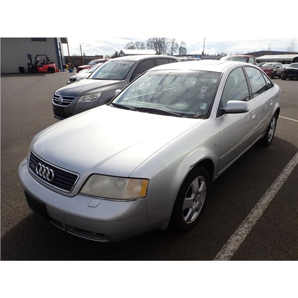 2000 Audi A6 RUNS WITH MECHANICAL PROBLEMS