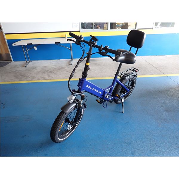 Delorean DM800-Sport Foldable Fat Tire E-Bike