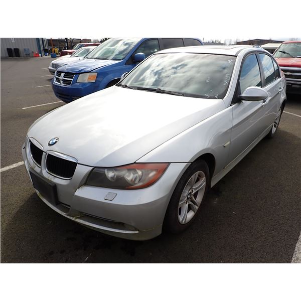 2008 BMW 328i RUNS WITH MECHANICAL PROBLEMS