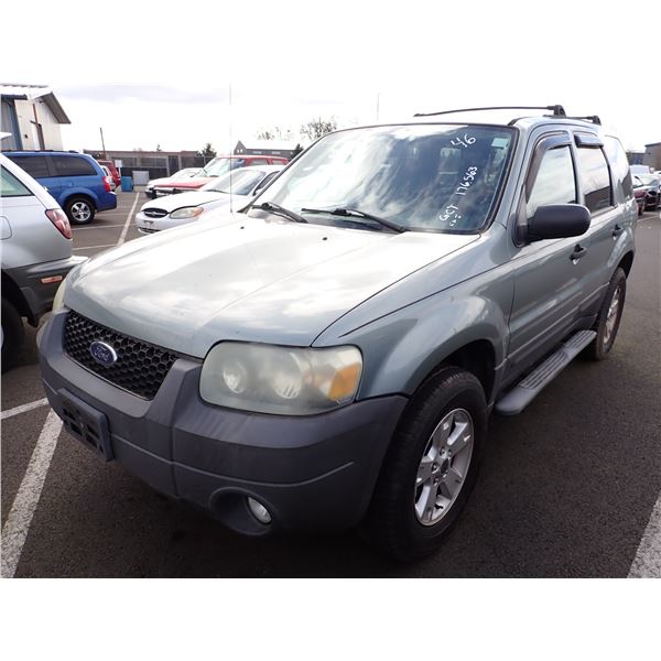 2007 Ford Escape RUNS WITH MECHANICAL PROBLEMS