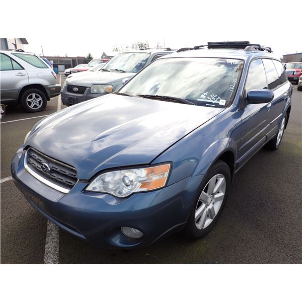 2006 Subaru Outback RUNS WITH MECHANICAL PROBLEMS
