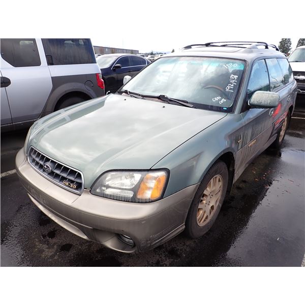 2003 Subaru Outback