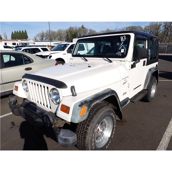 1999 Jeep Wrangler