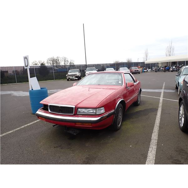 1989 Chrysler TC