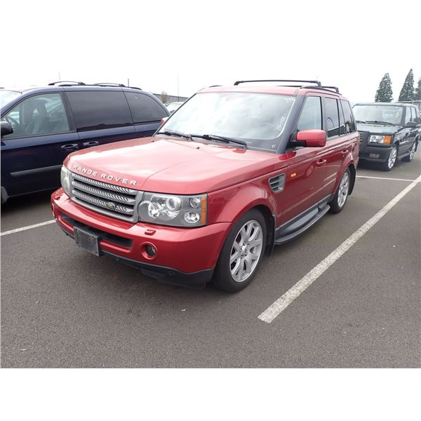 2008 Land Rover Range Rover Sport