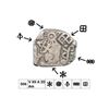 Image 1 : India, Magadha Janapada, Chandragupta Maurya (c.322–297 BC), Silver Karshapana – R