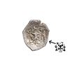 Image 1 : India, Saurashtra Janapada (c.450–300 BC), ¼ Silver Karshapana – Rare Type