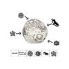 Image 1 : India, Kashi Janapada (c.500–400 BC), Silver Karshapana – Rare Type