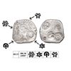 Image 1 : India, Kosala Janapada (c.500–400 BC), Silver Vimshatika – Very Rare Type