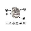 Image 1 : India, Kosala Janapada (c.500–400 BC), Silver Vimshatika – Very Scarce