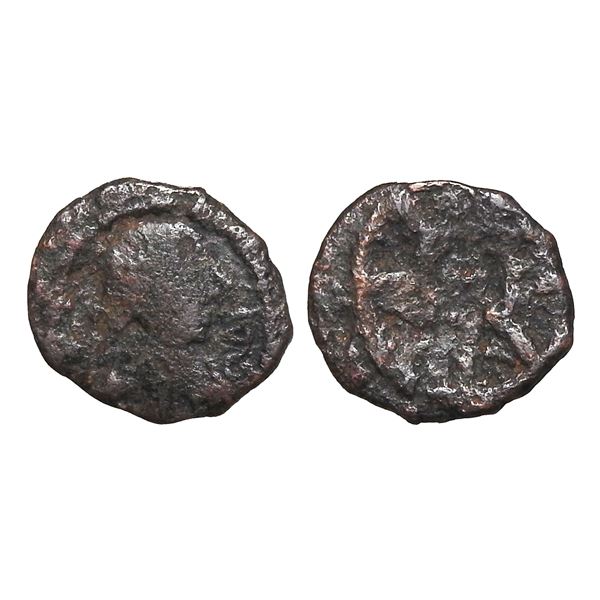 India, Panchala Dynasty, King Achyuta (c.350–375 AD), Copper Unit – Very Rare