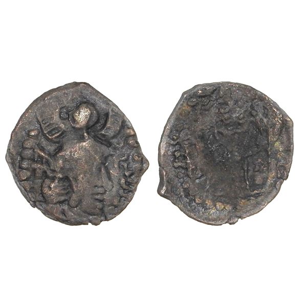 India, Kushano-Sasanian Kingdom, Peroz II (c.270–300 CE), Copper Unit – Rare