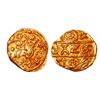 Image 1 : India, Hoysala Vishnu Vardhana Gold Pagoda (c.1108–1152 CE) – Rare Overstruck Coin