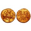 Image 1 : India, Rashtrakuta Govinda IV Gold Heavy Gadyana (c.930–935 CE) – Rare Commemorati