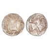 Image 1 : India, Hindu Shahis, Samantadeva (c.850–1000 AD), Silver Drachma – Extremely Fine