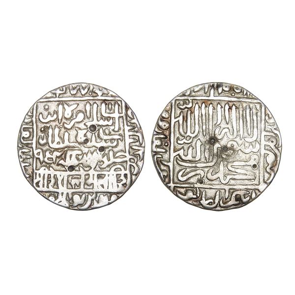 India, Delhi Sultanate, Islam Shah Suri (c.1545–1552 CE), Silver Rupee – Very Fine
