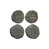 Image 1 : India, Bahamani & Malwa Sultanate, Taj al-Din Firuz Shah & Hisam al-Din Hushang Shah, Copper Falus [